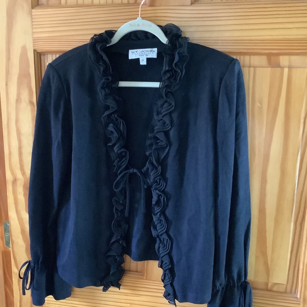 St. John Essentials Dress Short Jacket